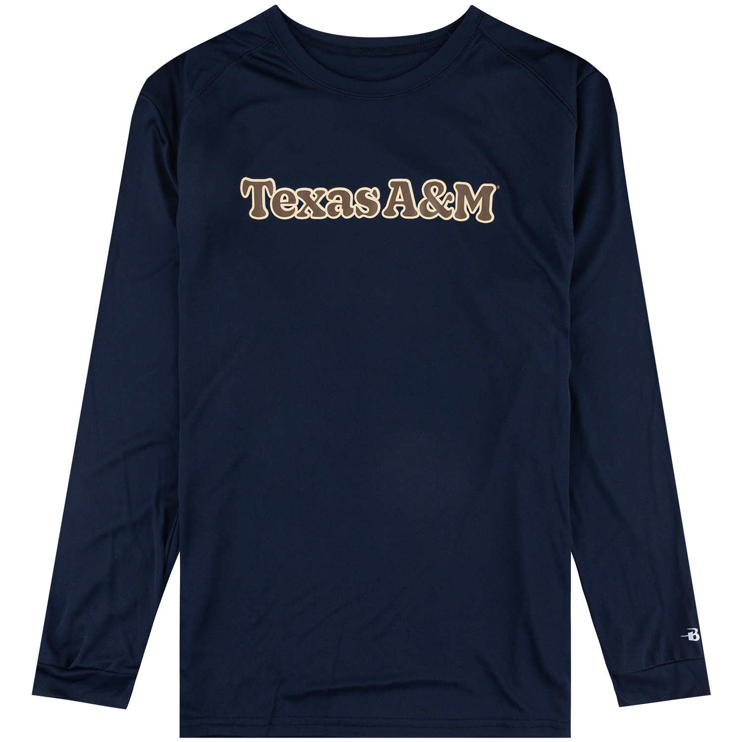 Texas A&M Deer Performance Long Sleeve Shirt - Black