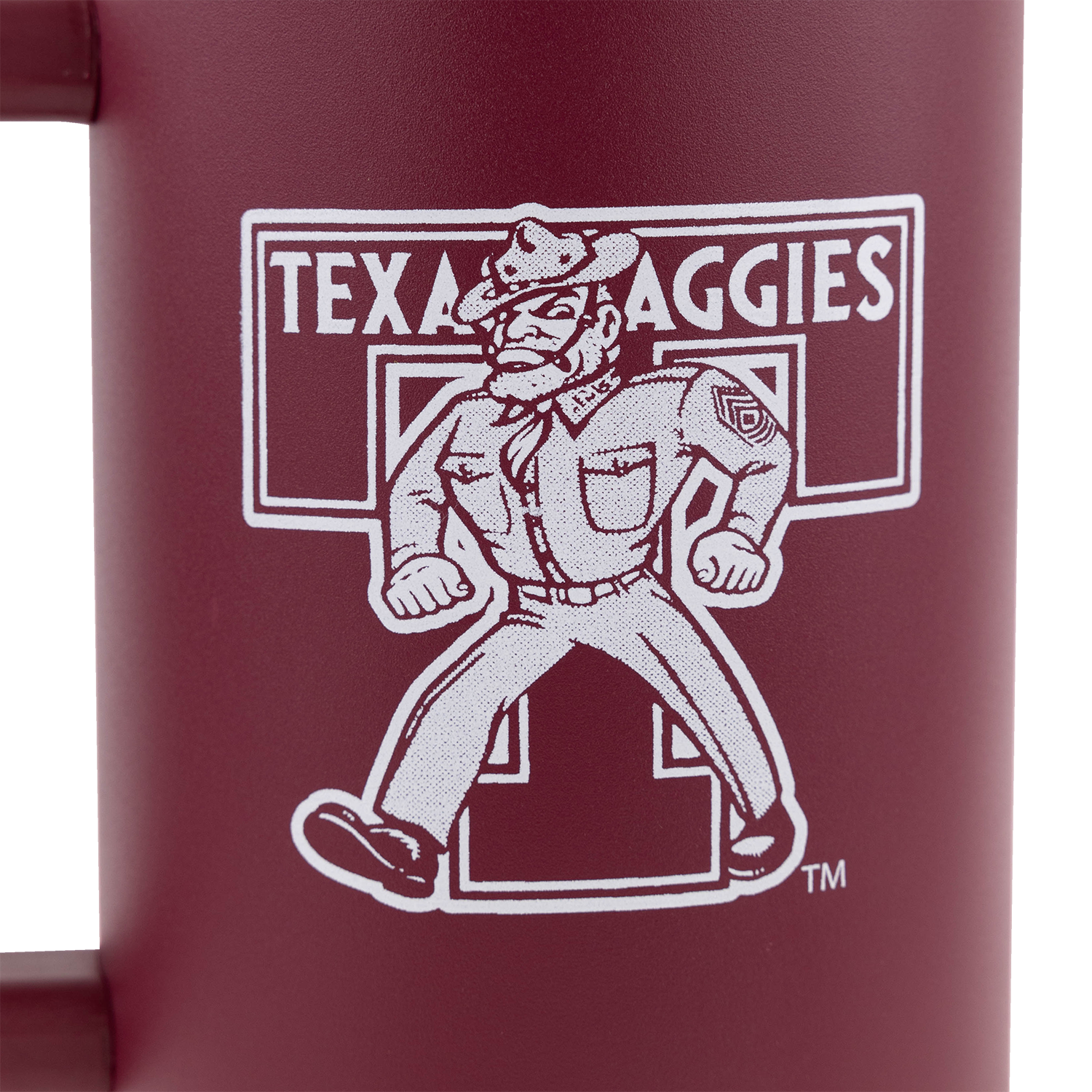Texas A&M Vault 40oz Powder Coat Tumbler - Maroon