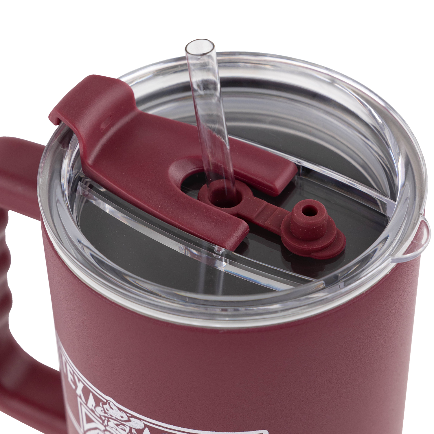 Texas A&M Vault 40oz Powder Coat Tumbler - Maroon
