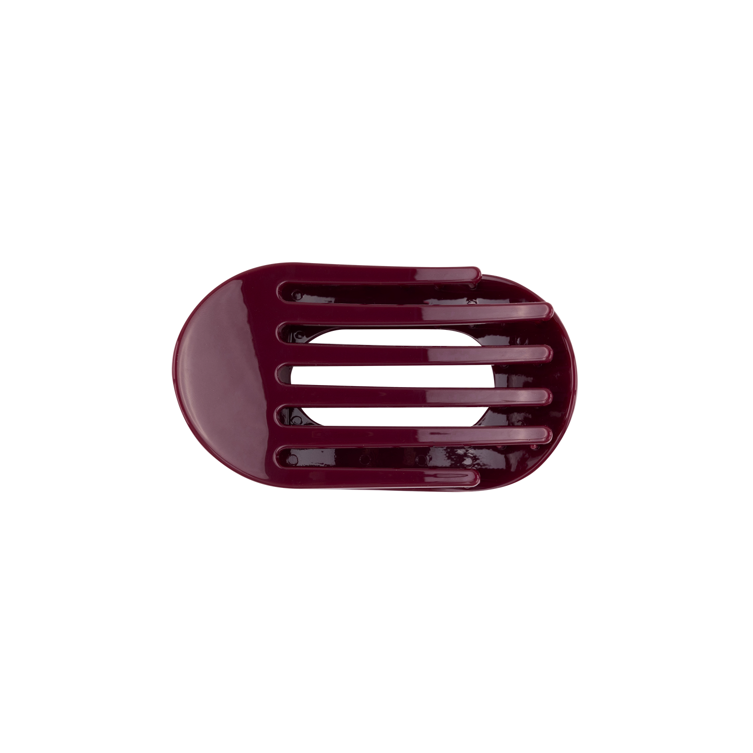 Texas A&M Aggies Teleties Medium Flat Round Hair Clip - Maroon