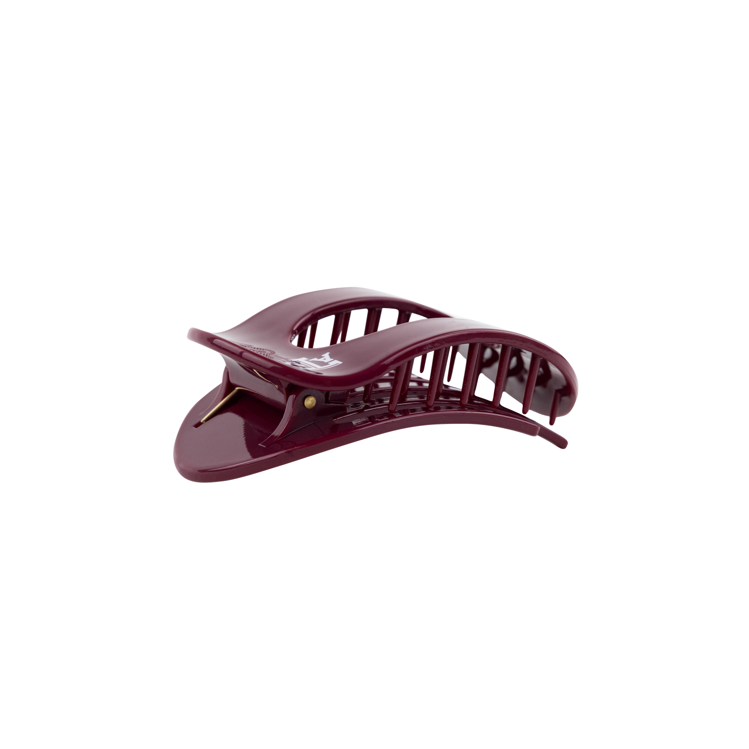 Texas A&M Aggies Teleties Medium Flat Round Hair Clip - Maroon