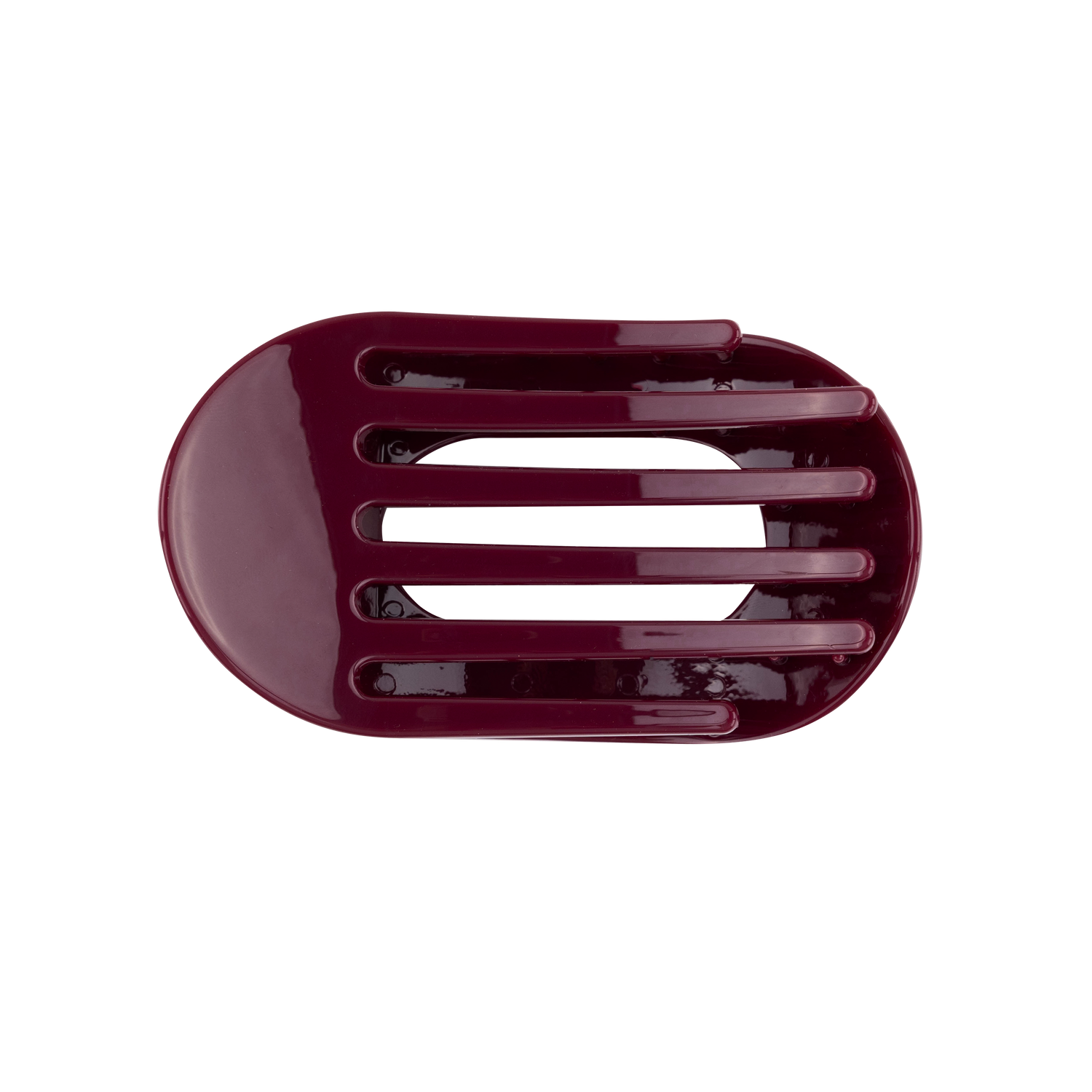 Texas A&M Aggies Teleties Large Flat Round Hair Clip - Maroon