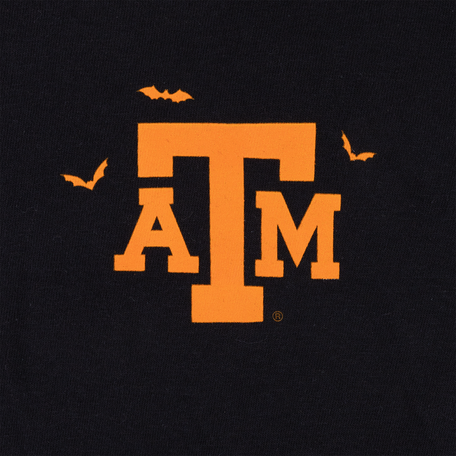 Texas A&M Comfort Colors Happy Halloween Characters T-Shirt - Black