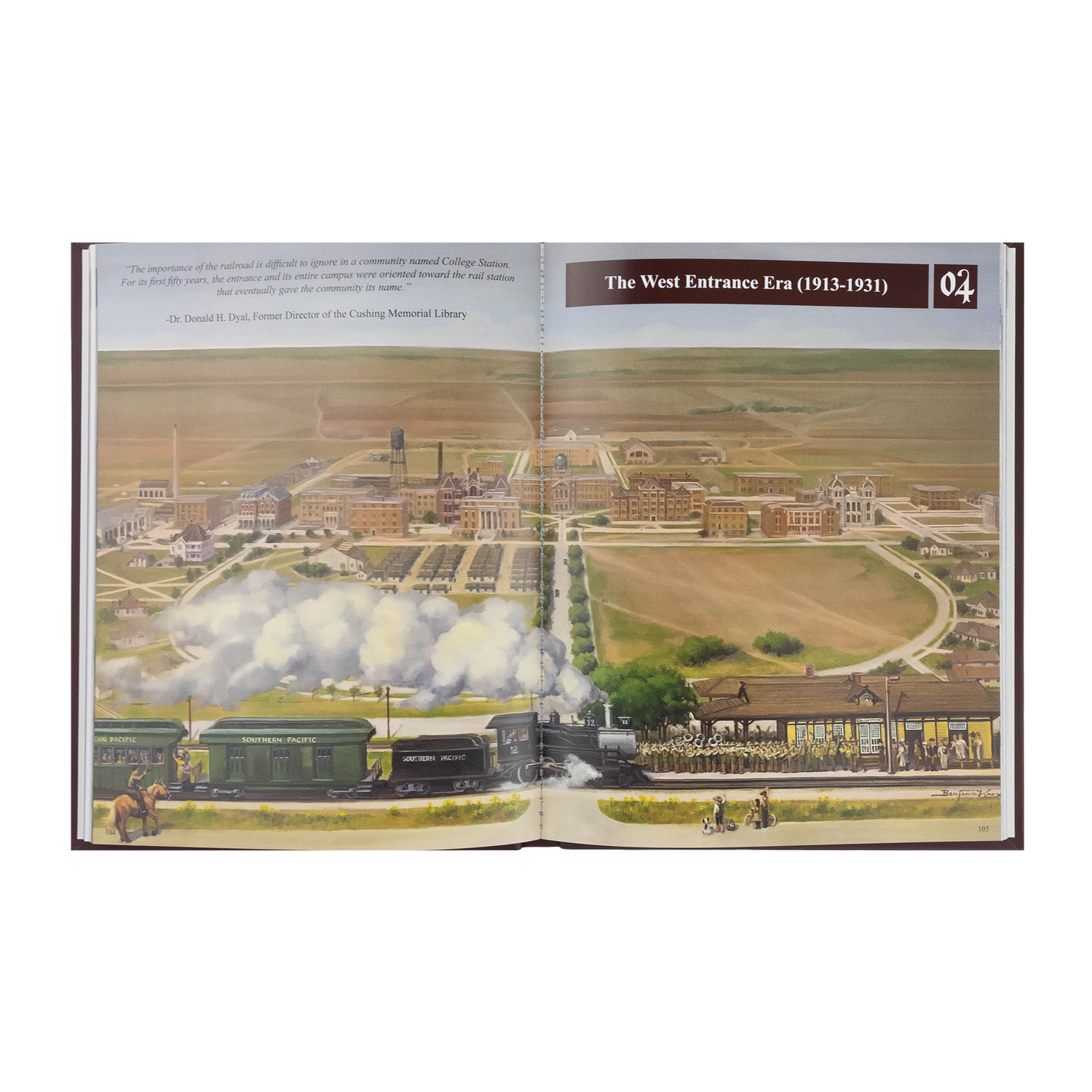 Texas A&M Benjamin Knox 150th Anniversary Hardcover Book