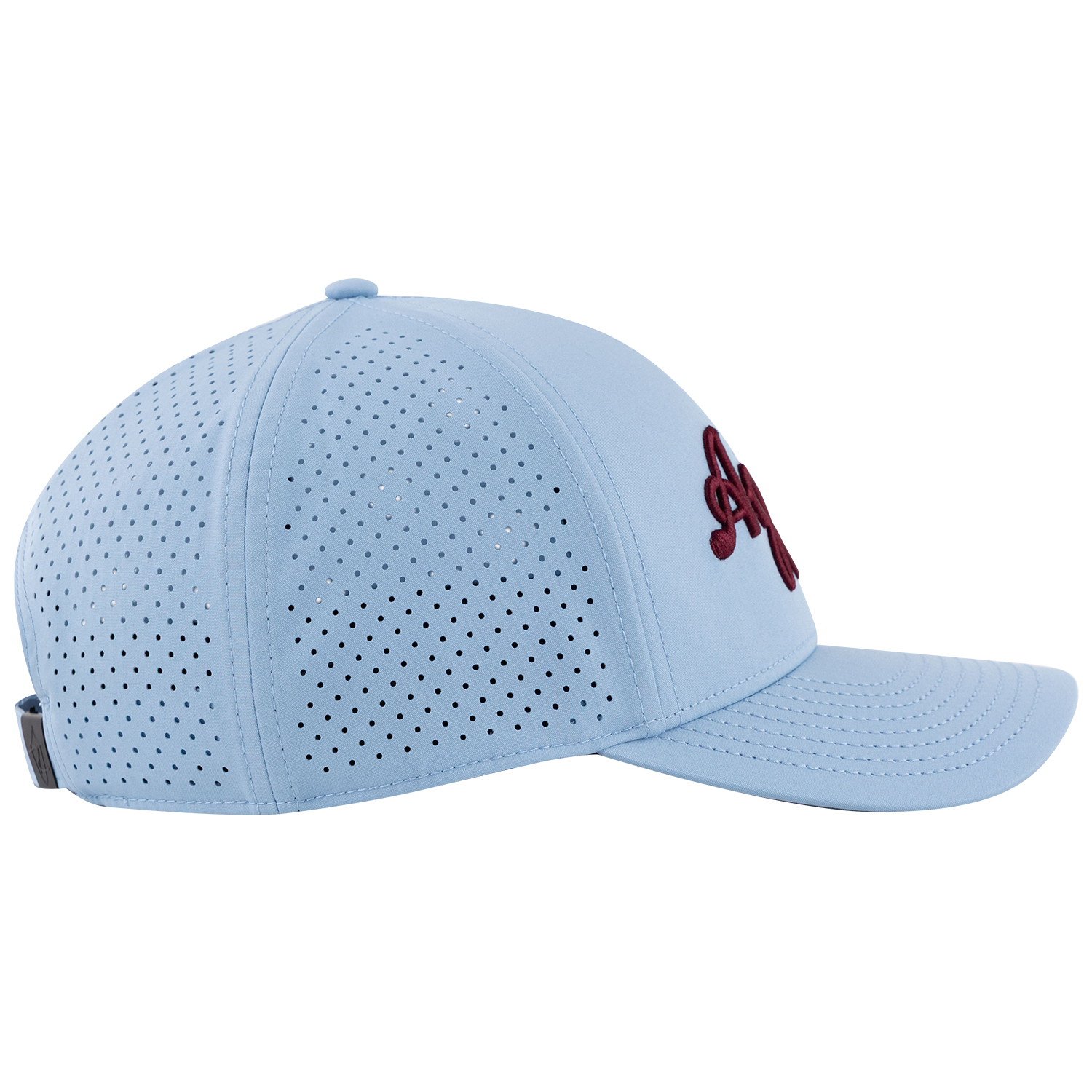 Script Aggies Rieti Perforated Adjustable Cap - Blue