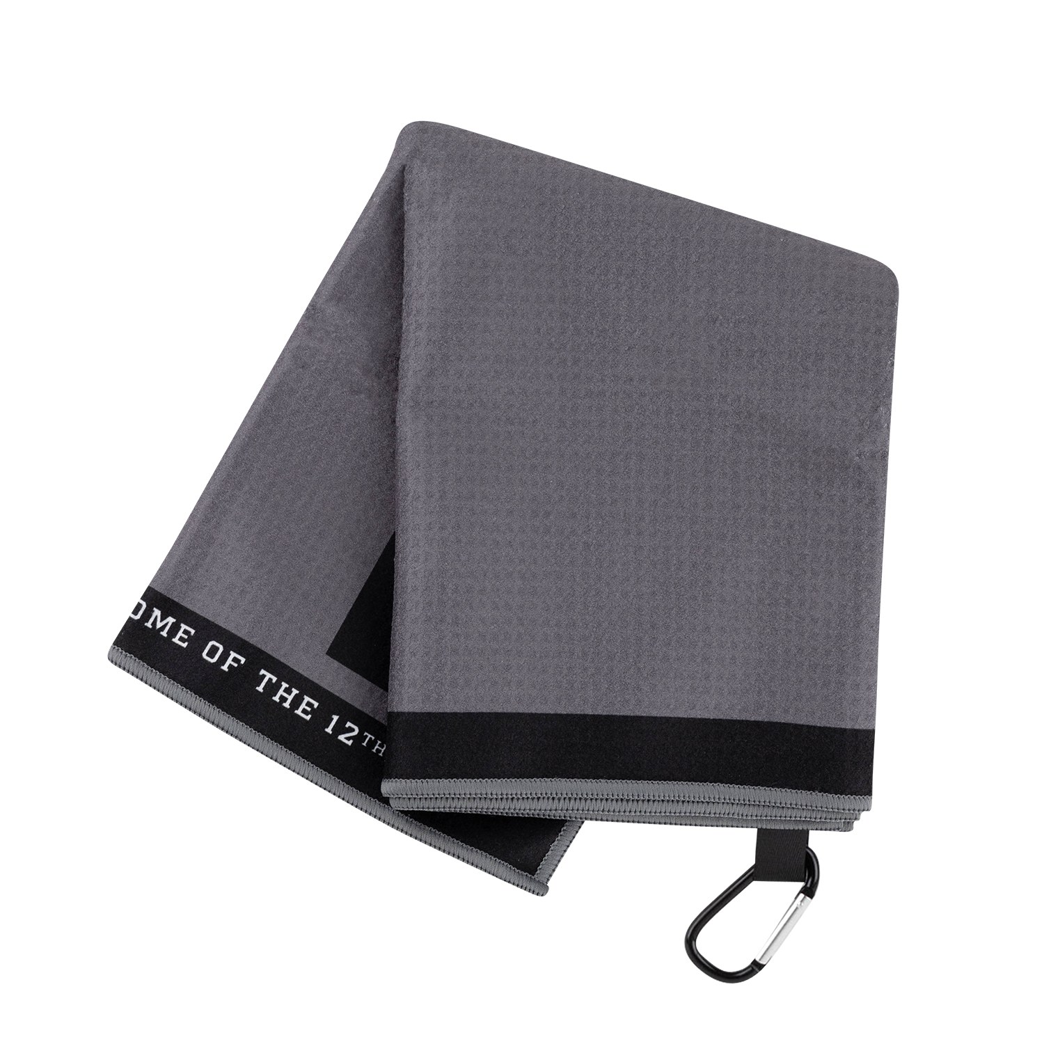 Texas A&M Rieti Kyle Field Black Out Golf Towel - Black