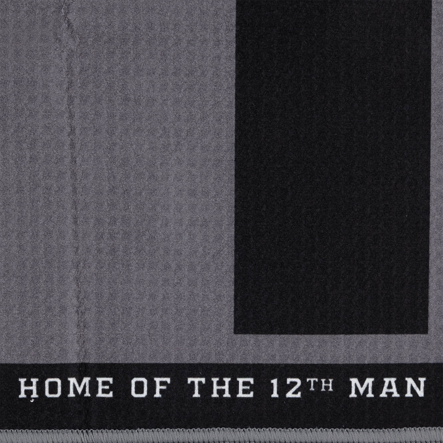 Texas A&M Rieti Kyle Field Black Out Golf Towel - Black