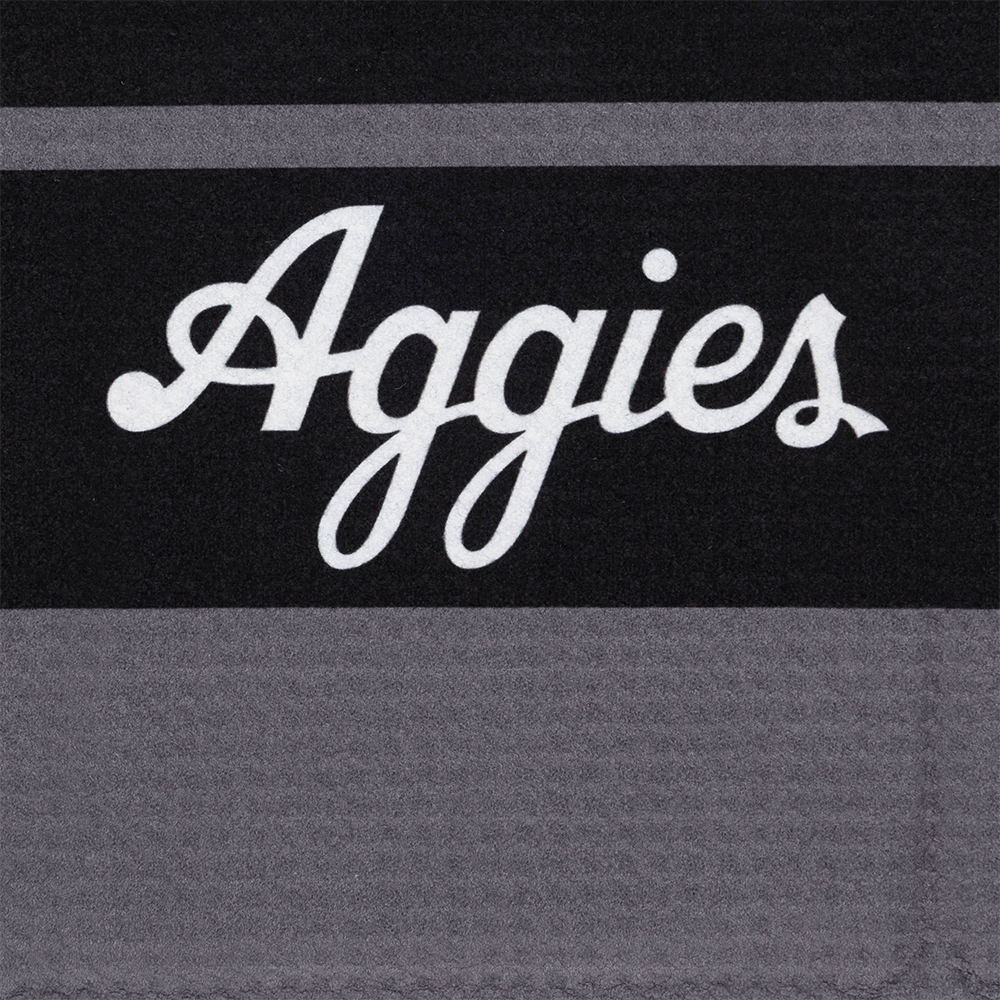 Texas A&M Rieti Kyle Field Black Out Golf Towel - Black