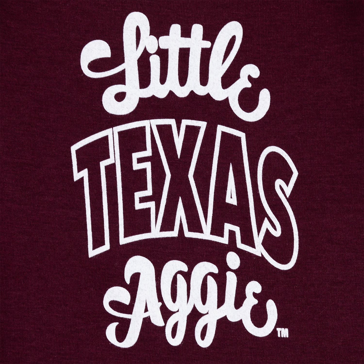 Collegiate Outfitters Little Texas Aggie Infant Onesie - Maroon