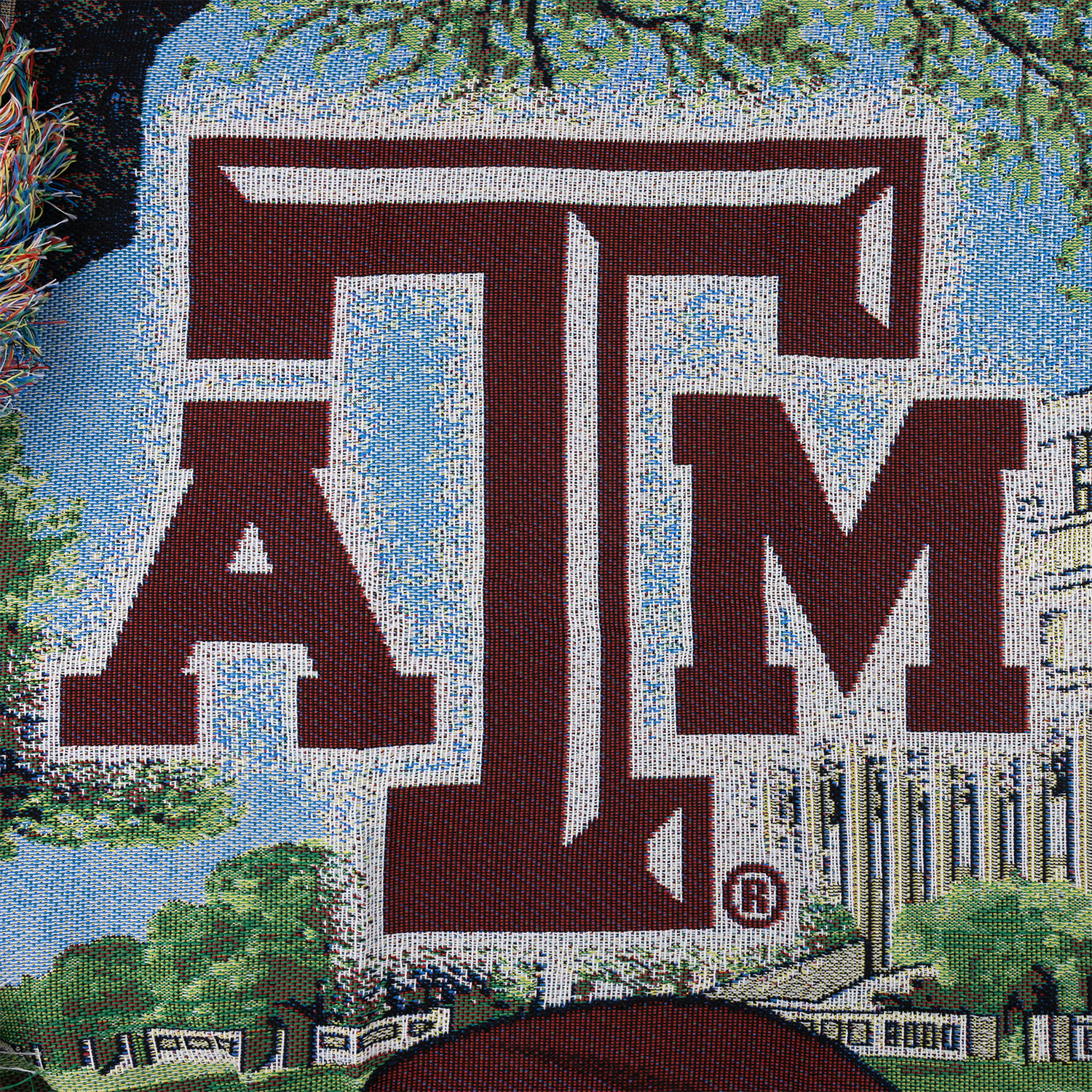 Texas A&M Northwest Home Field Advantage Tapestry Throw Blanket