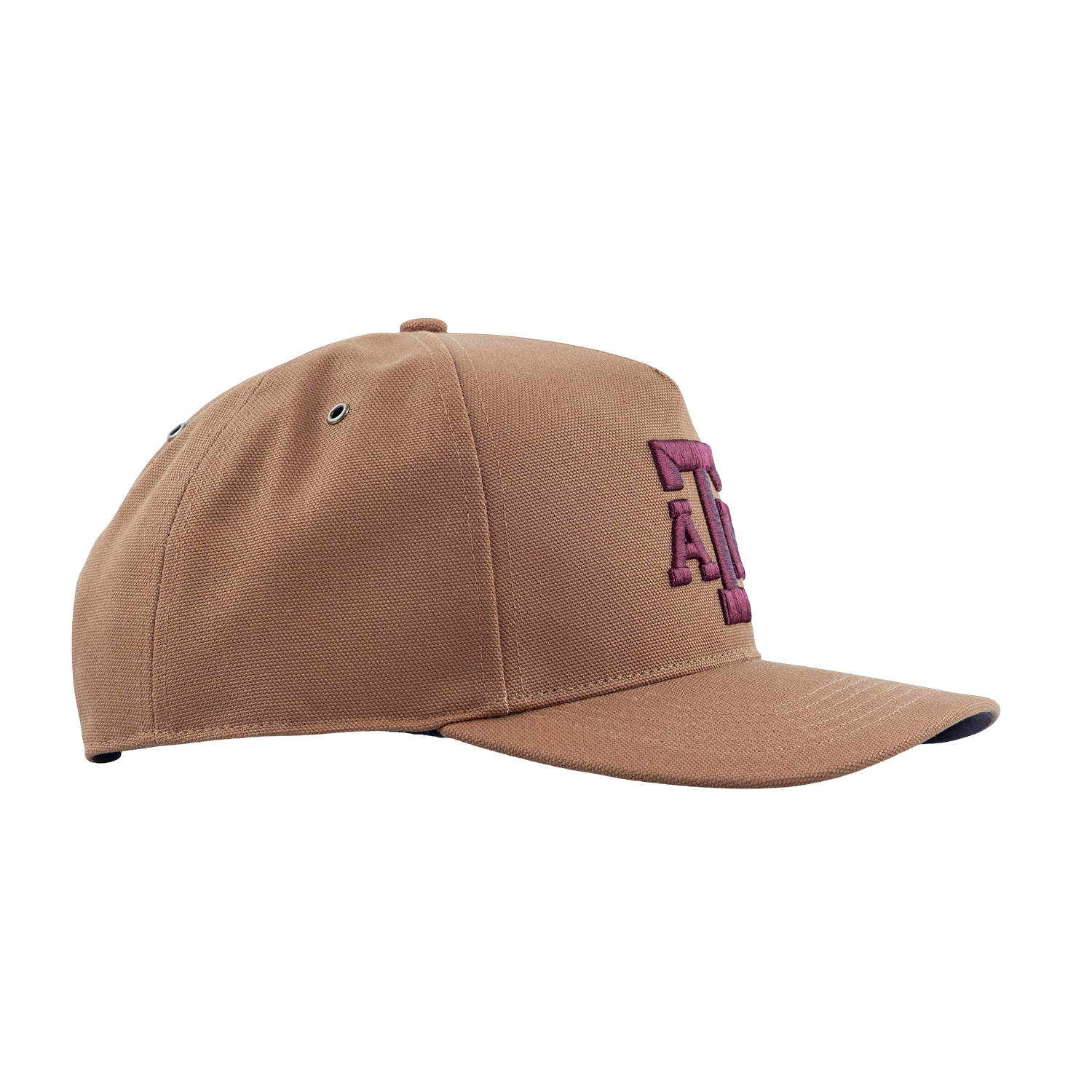 Texas A&M Carhartt 6 Panel Adjustable Hat - Brown