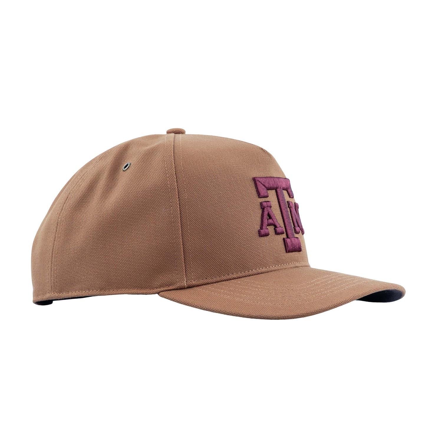 Texas A&M Carhartt 6 Panel Adjustable Hat - Brown