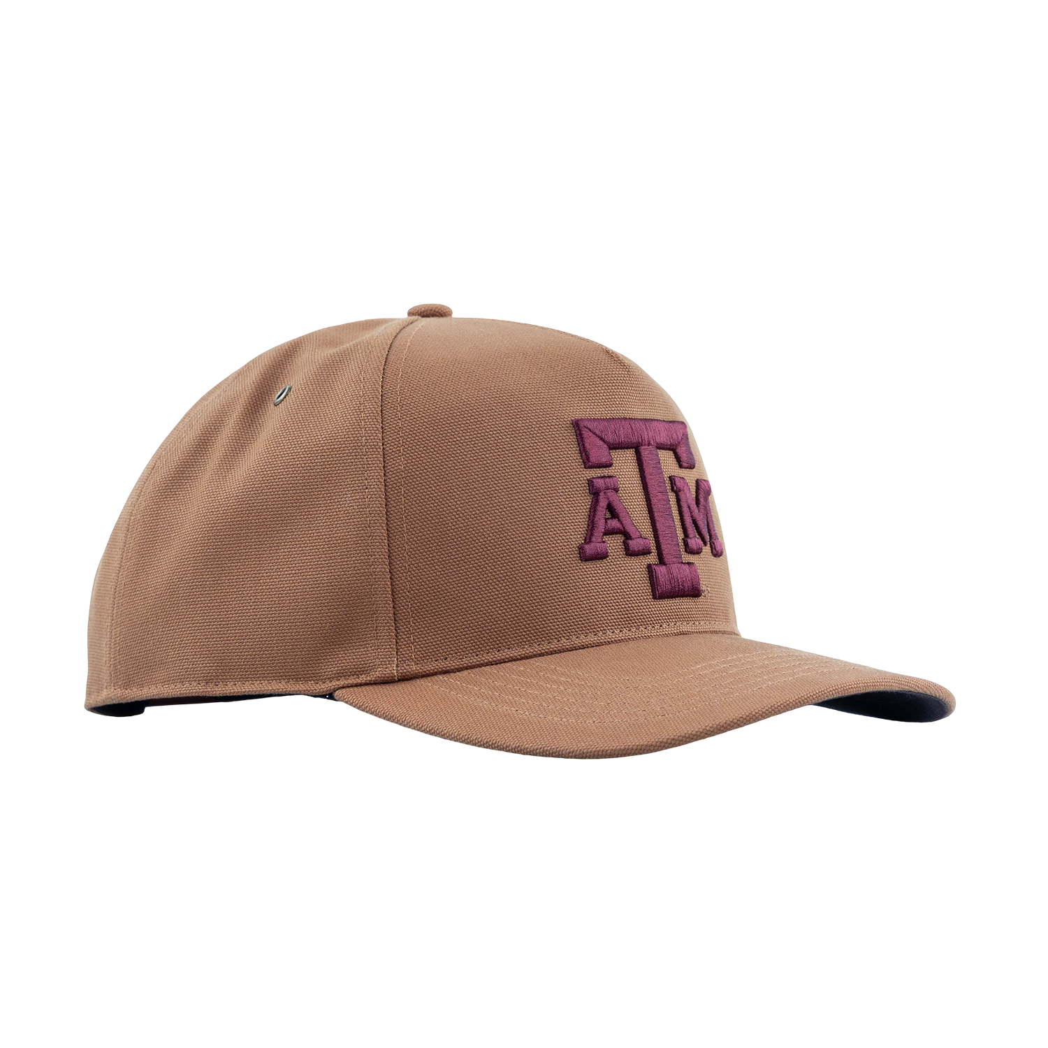 Texas A&M Carhartt 6 Panel Adjustable Hat - Brown