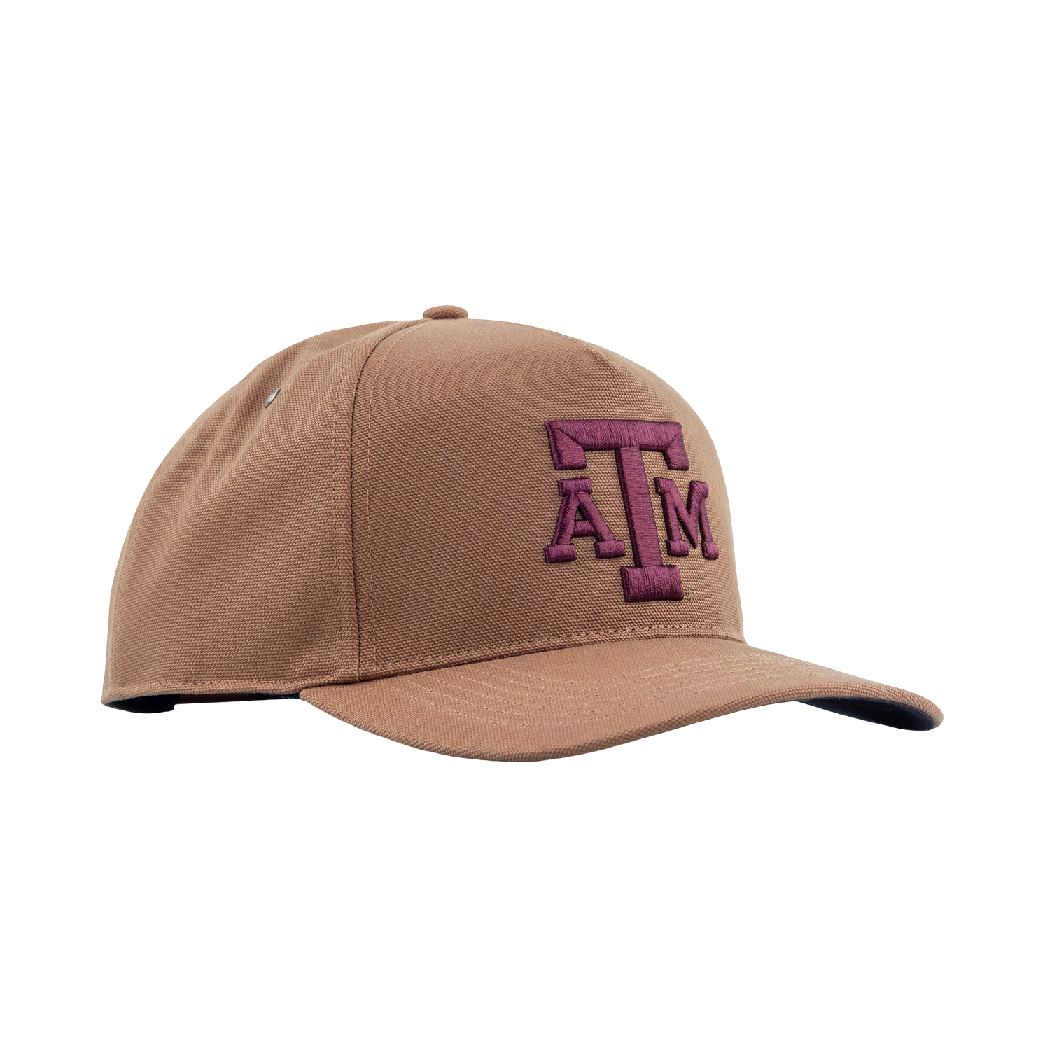 Texas A&M Carhartt 6 Panel Adjustable Hat - Brown
