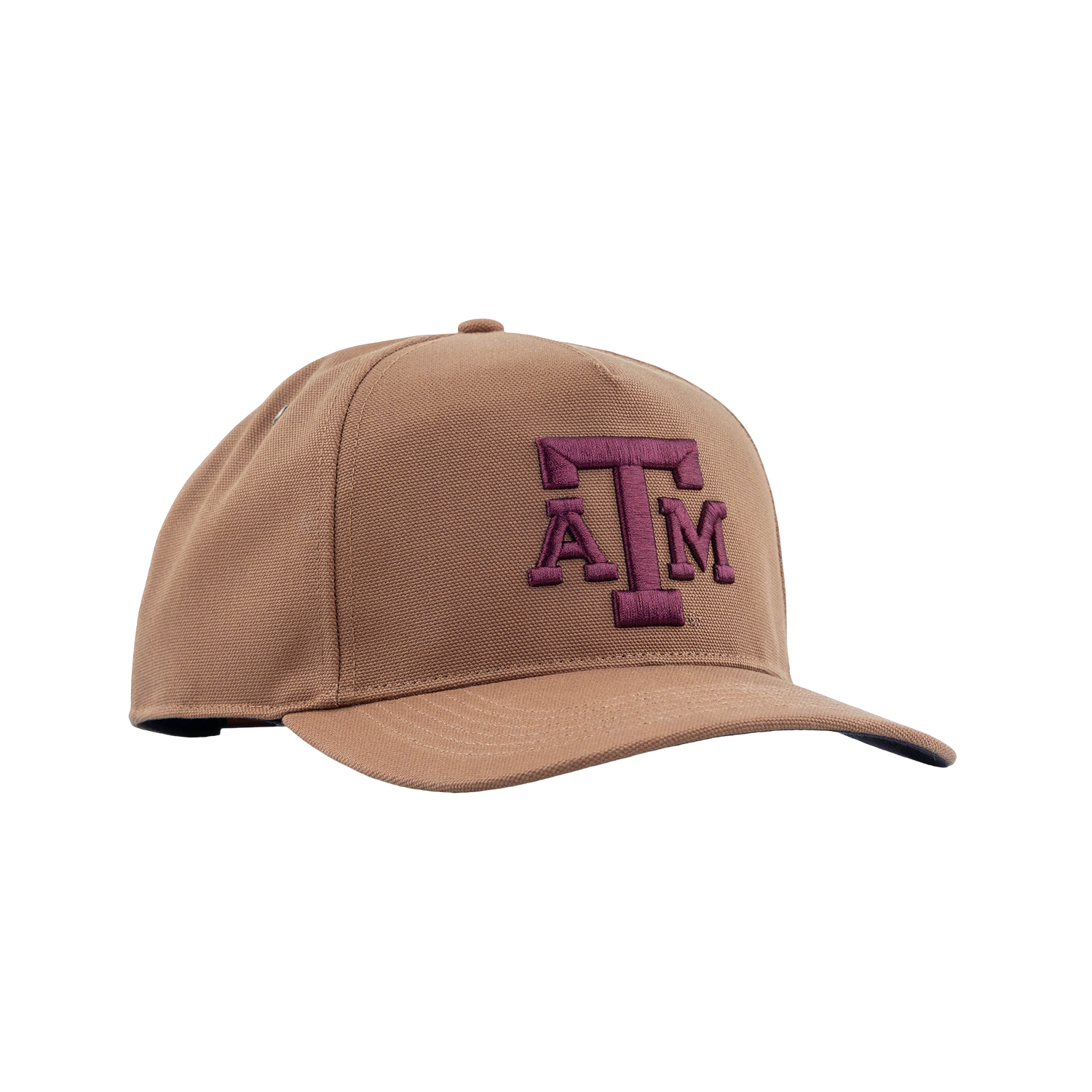 Texas A&M Carhartt 6 Panel Adjustable Hat - Brown