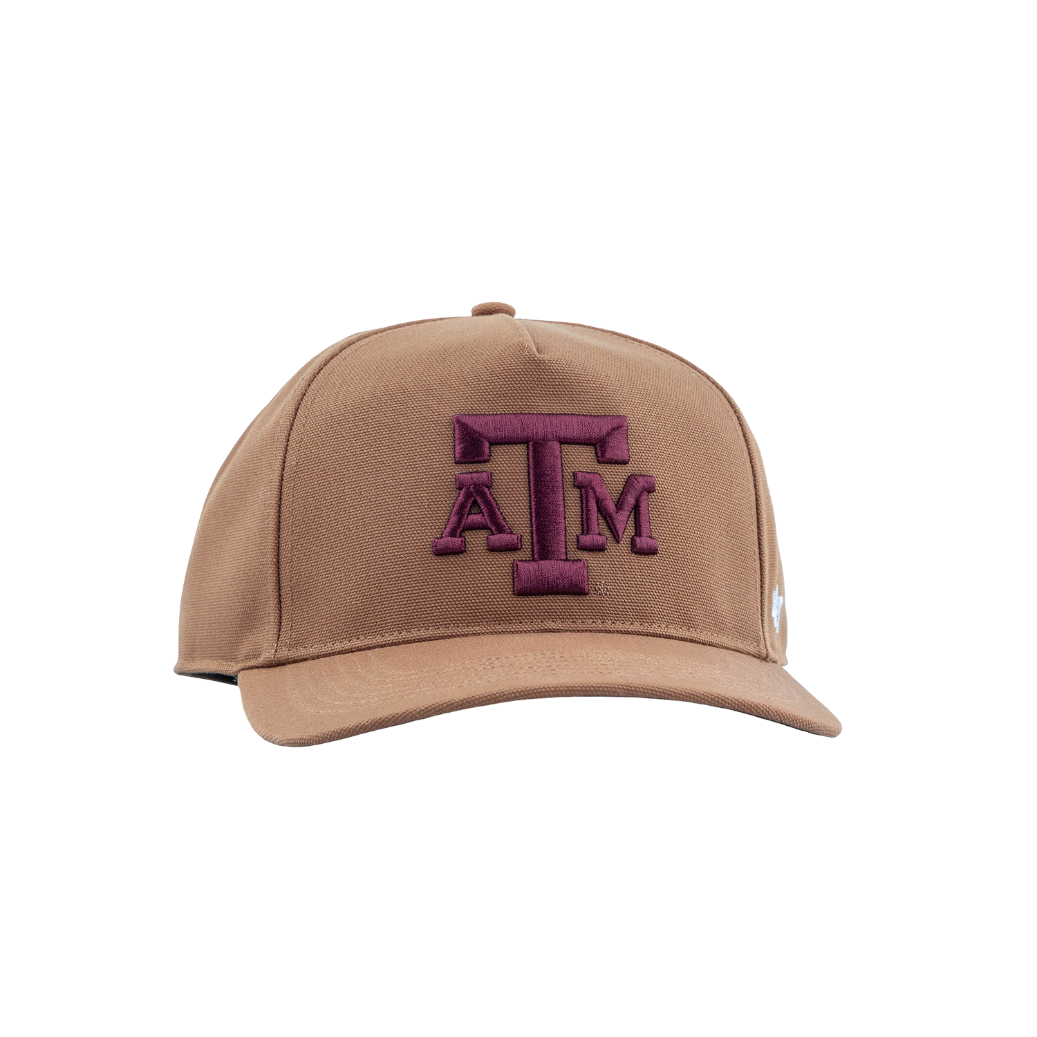 Texas A&M Carhartt 6 Panel Adjustable Hat - Brown