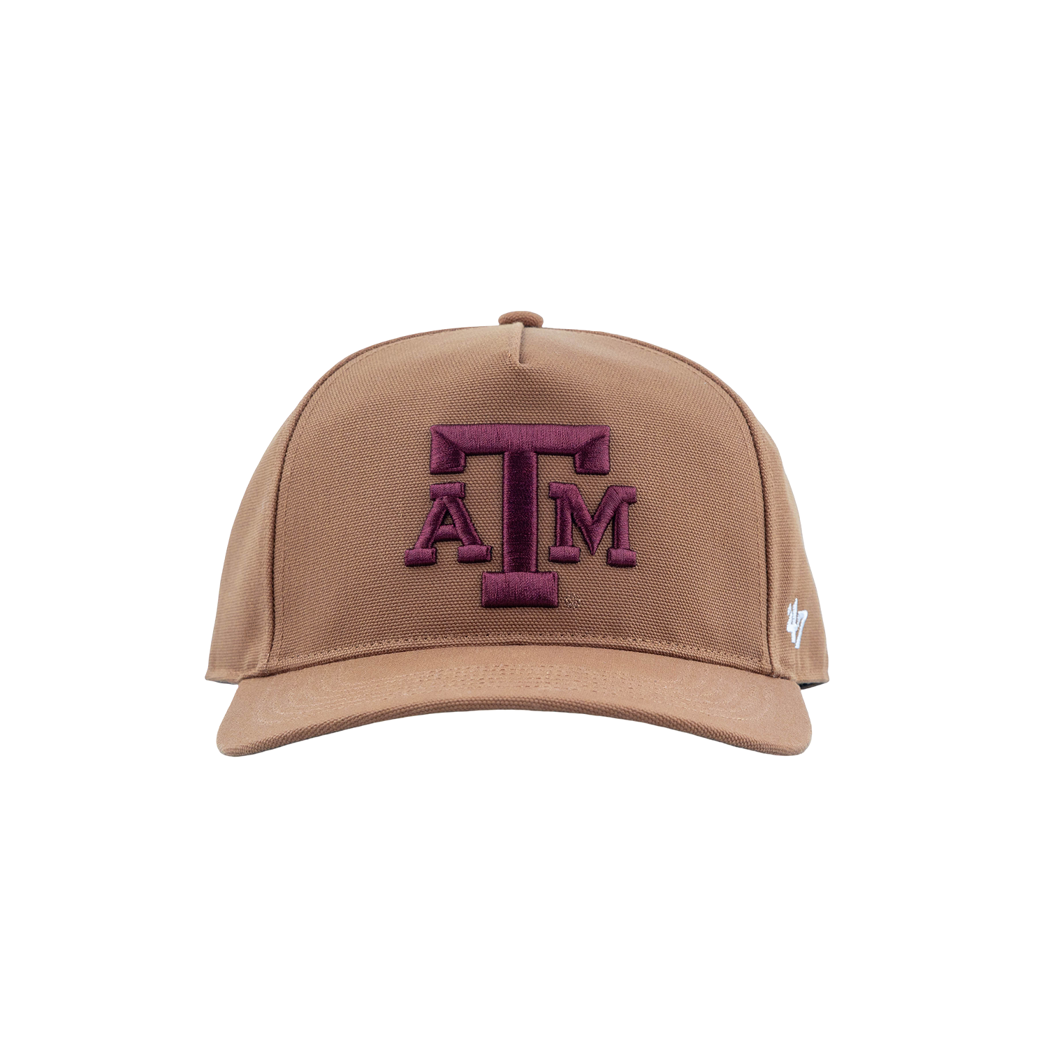Texas A&M Carhartt 6 Panel Adjustable Hat - Brown