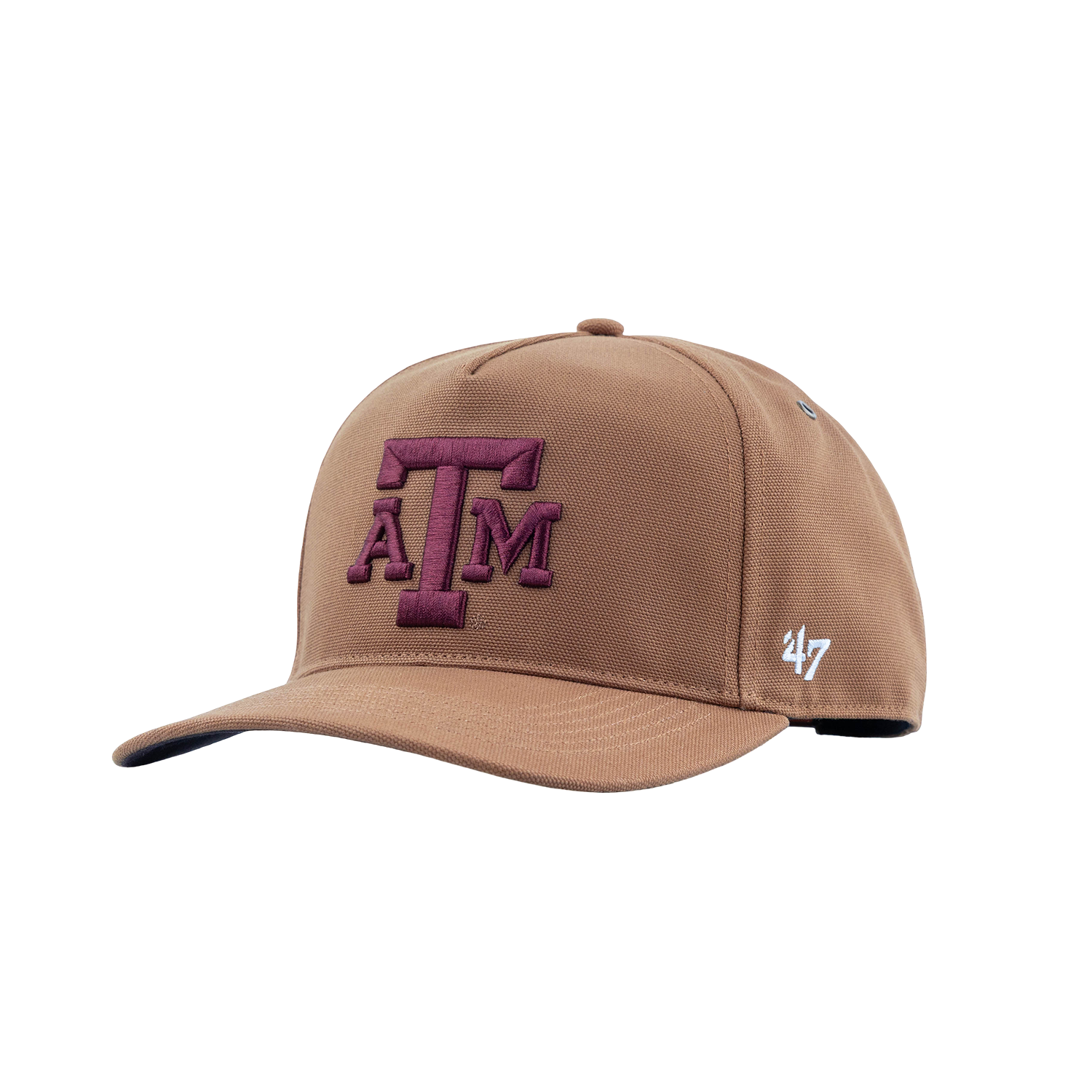 Texas A&M Carhartt 6 Panel Adjustable Hat - Brown
