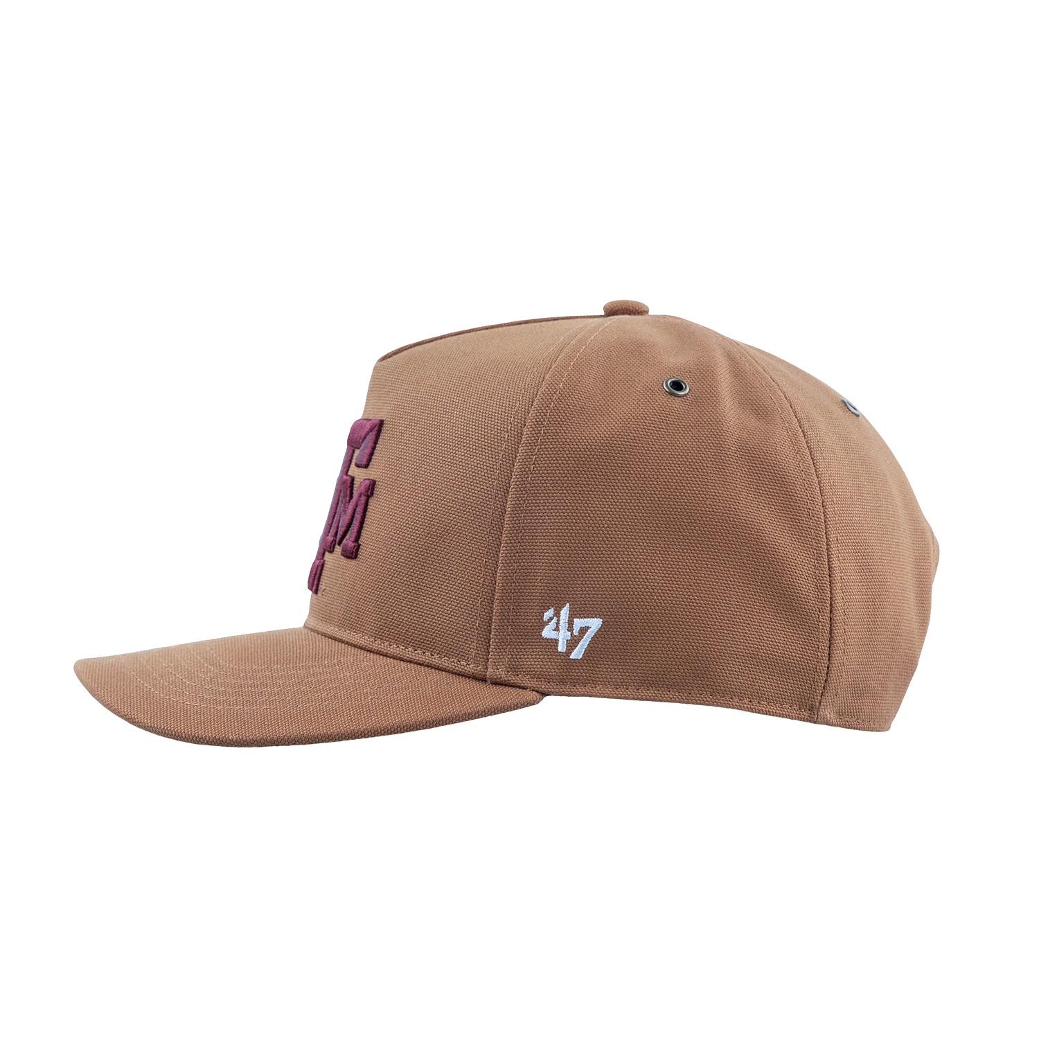Texas A&M Carhartt 6 Panel Adjustable Hat - Brown