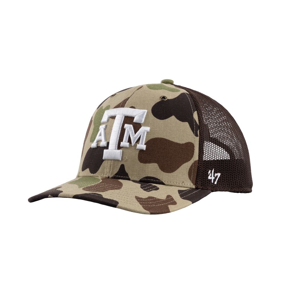 Texas A&M Carhart Trucker Cap - Camo