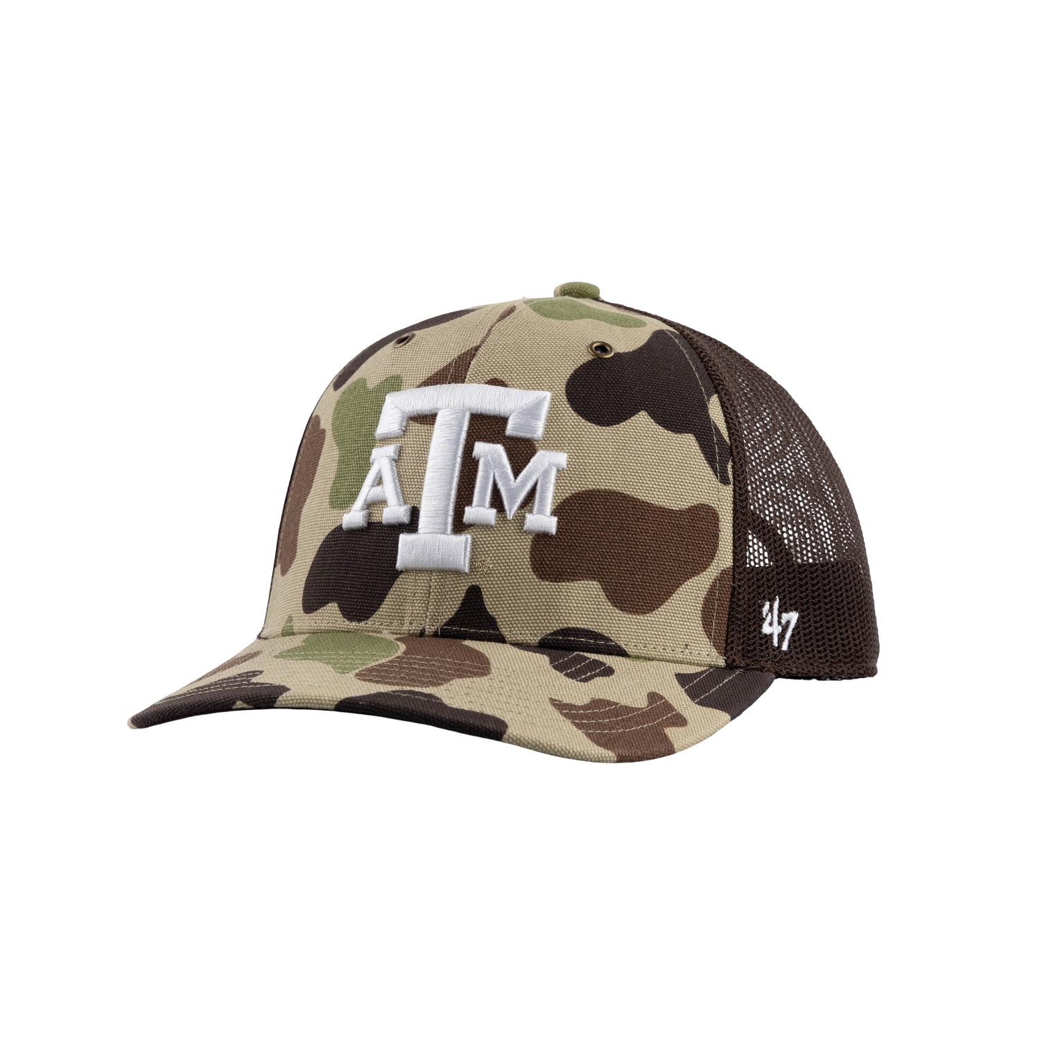 Texas A&M 47 Brand Carhart Mesh Back Cap - Camo