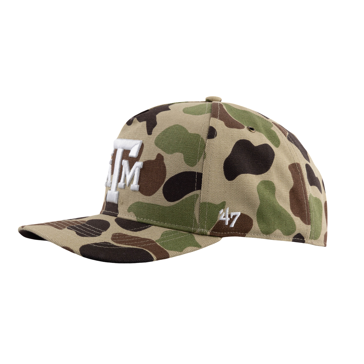 Texas A&M '47 Brand Carhartt Adjustable Trucker Cap - Camo
