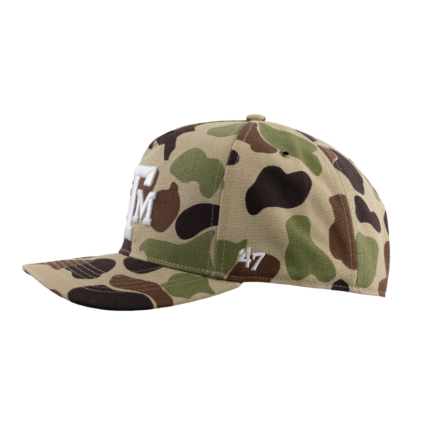 Texas A&M '47 Brand Carhartt Adjustable Trucker Cap - Camo