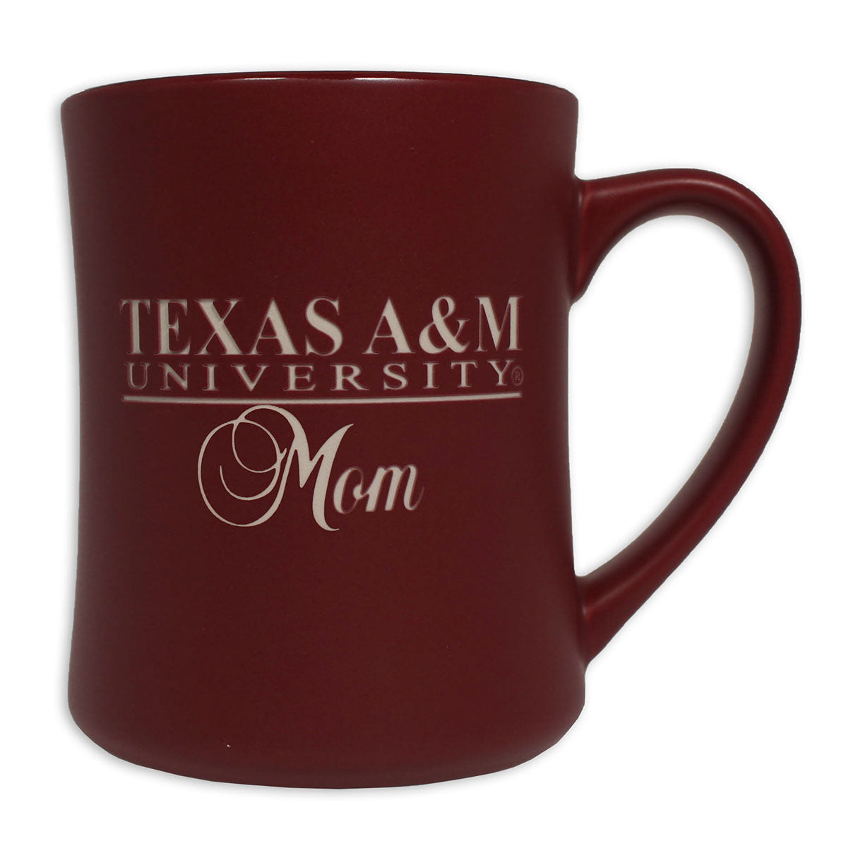 Texas A&M Mom Matte Diner 14oz Mug
