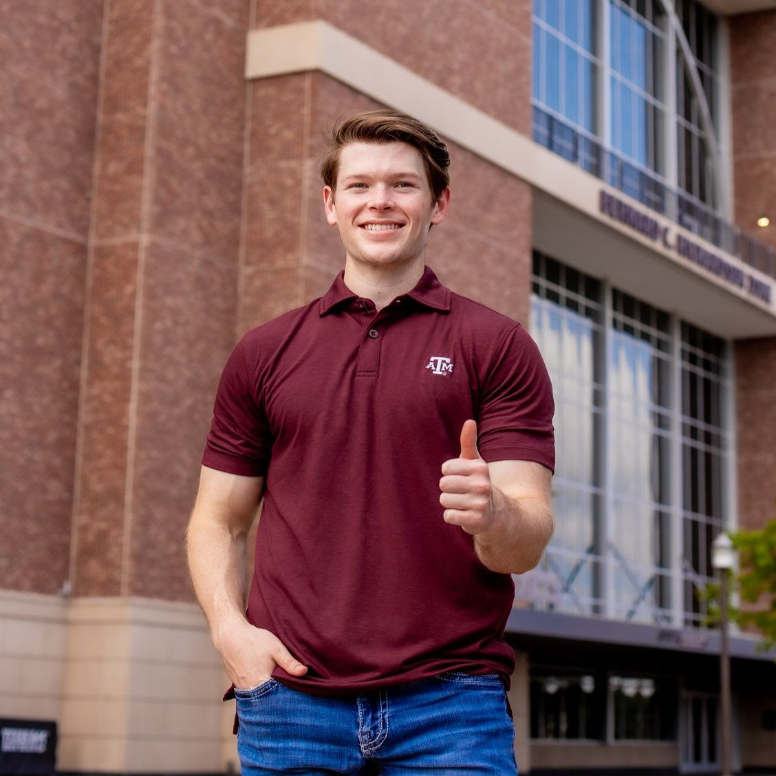 Texas A&M Antigua Layout Polo