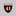 Maroon and White Interstate decal with 41