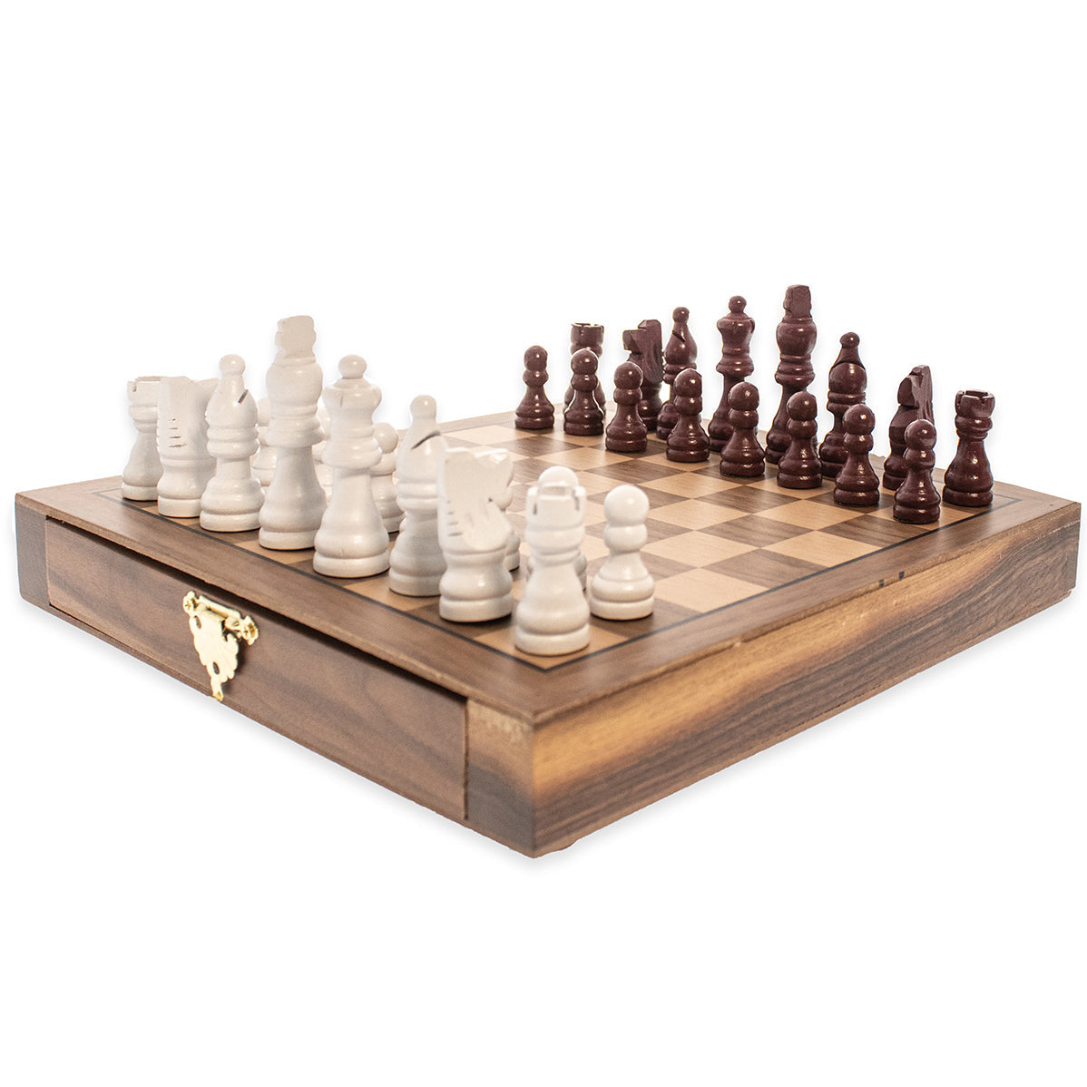 Maroon Rivalry Magnetic Chess Set