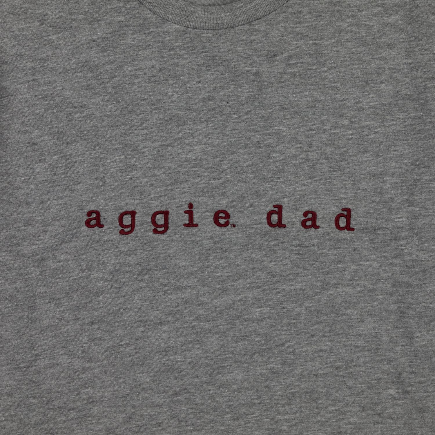 Embroidered Aggie Dad T-Shirt