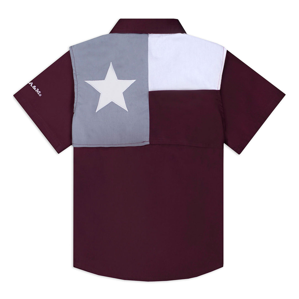 Texas A&M Infant Flag Fishing Shirt