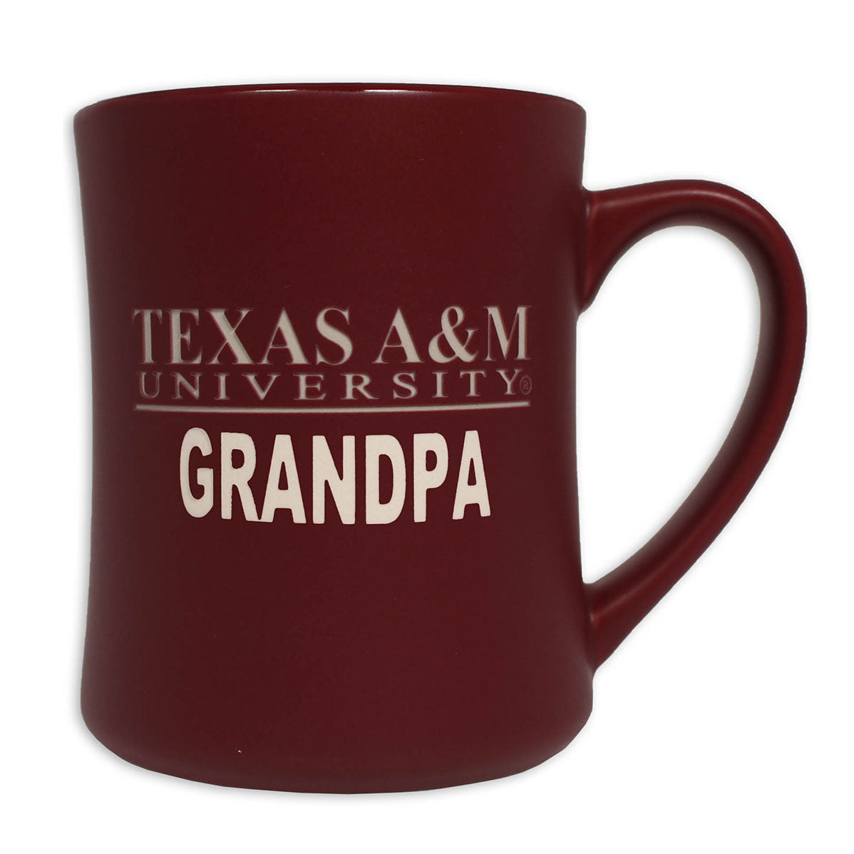 Texas A&M Matte Grandpa Diner 14oz Mug