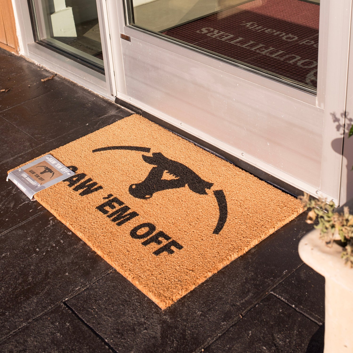 Saw 'Em Off Doormat