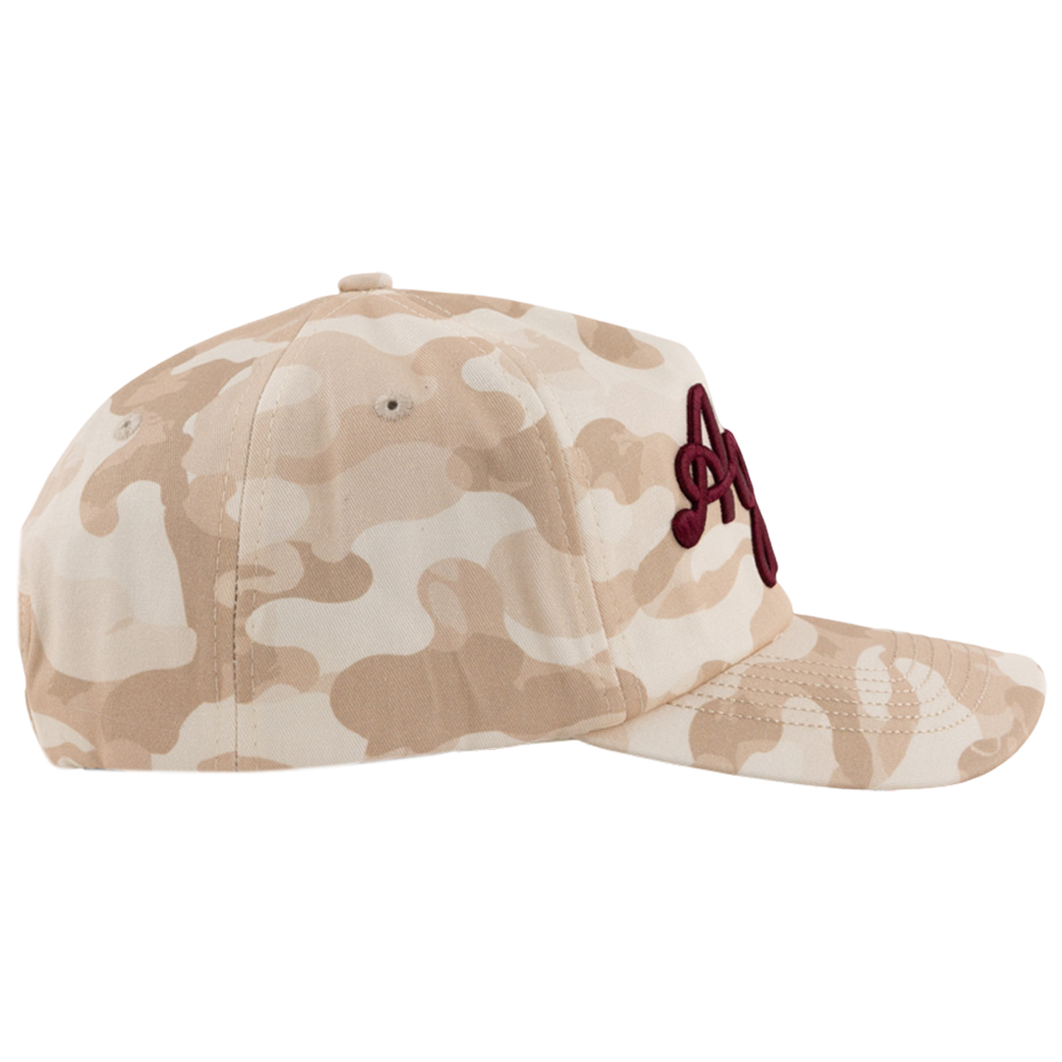 Script Aggies No Rivals Snap Back Hat - Camo