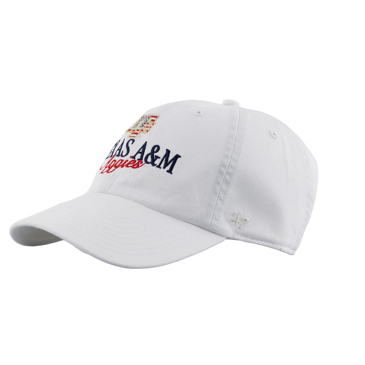 Texas A&M Aggies Americana '47 Brand Hat - White
