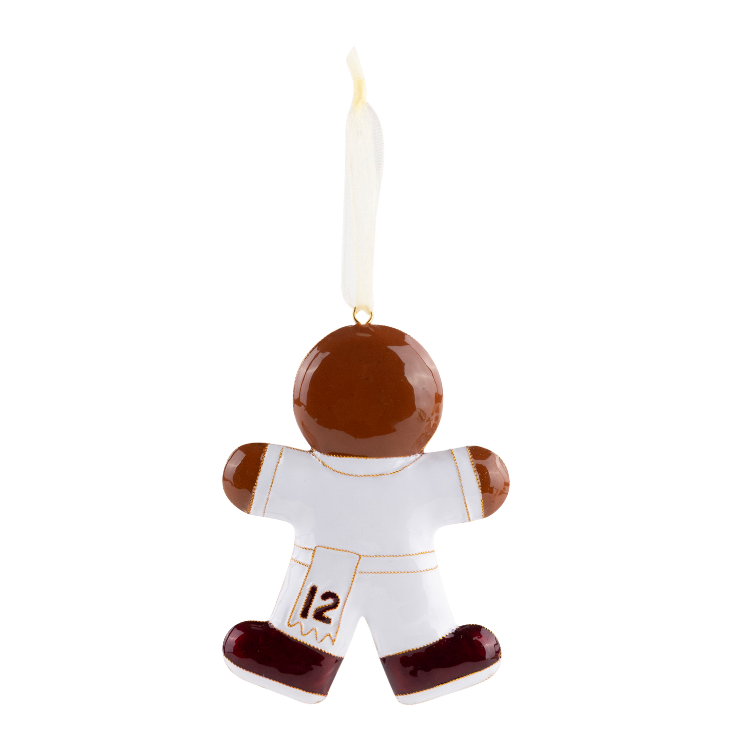 Texas A&M Gingerbread Yell Leader Ornament