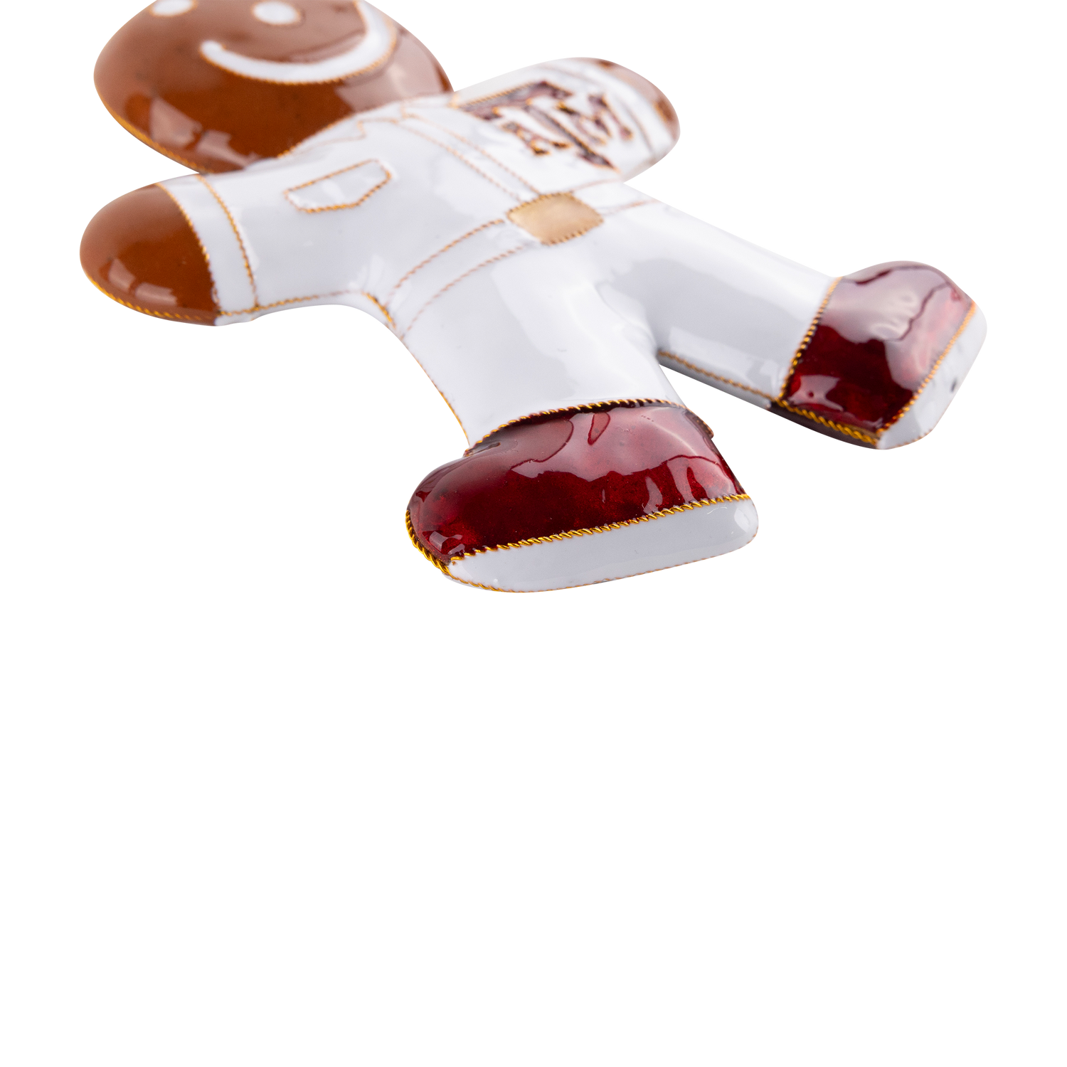 Texas A&M Gingerbread Yell Leader Ornament