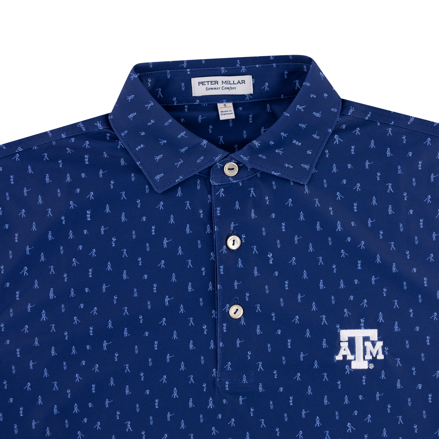 Texas A&M Peter Millar Fairway Par-Tee Performance Polo