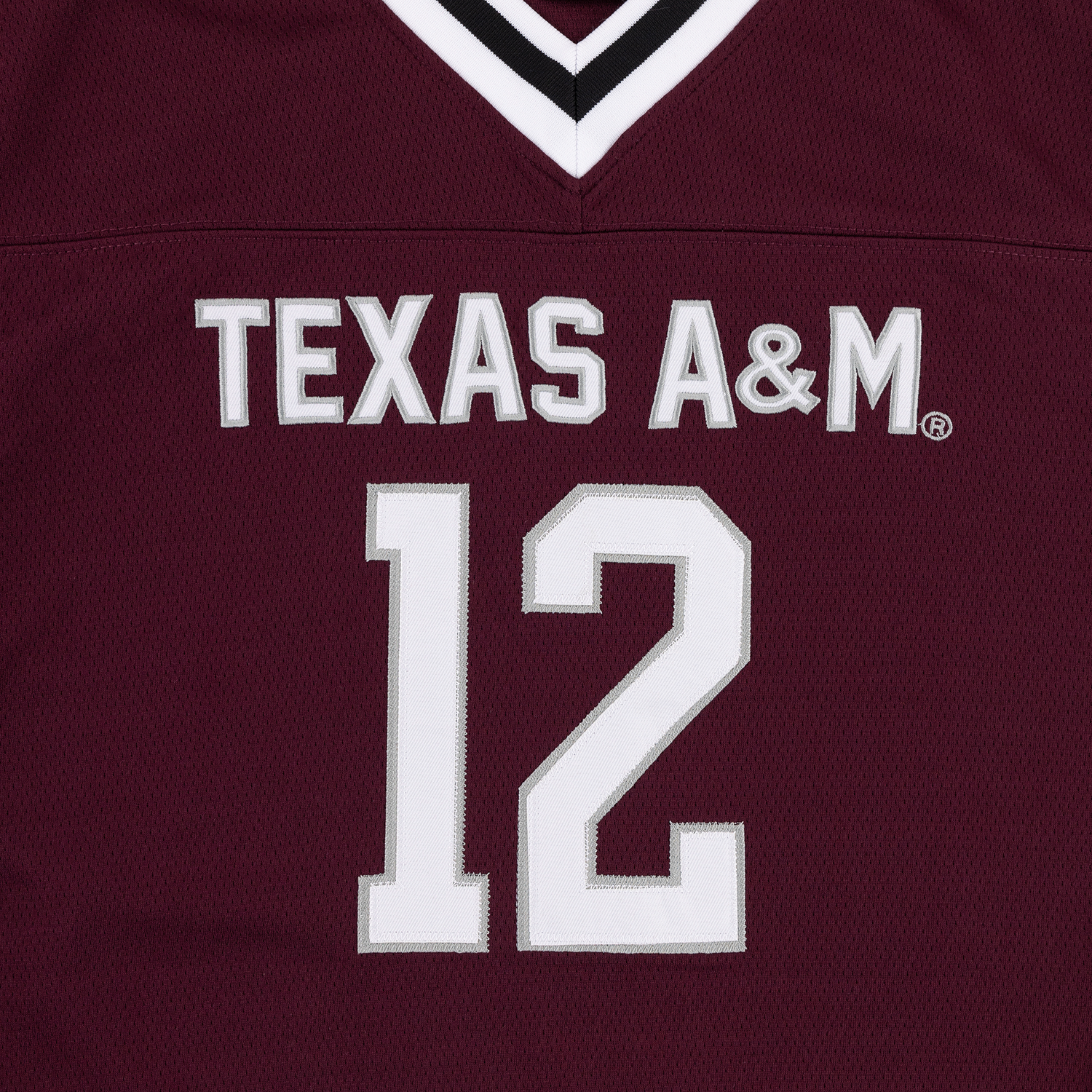 Texas A&M Hype & Vice Cropped Football Jersey