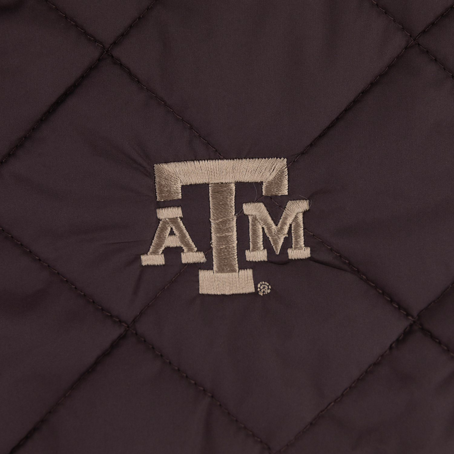 Texas A&M Gen Teal Espresso Northpoint Quilted Vest