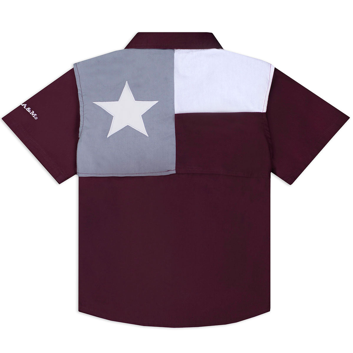 Texas A&M Toddler Flag Fishing Shirt