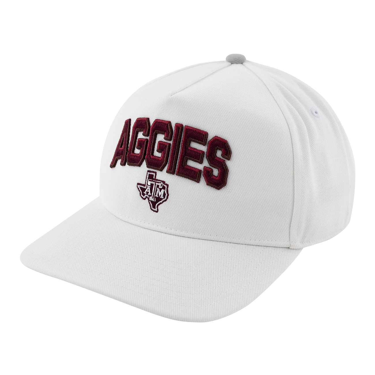 White Aggies Hat with Lonestar ATM Logo
