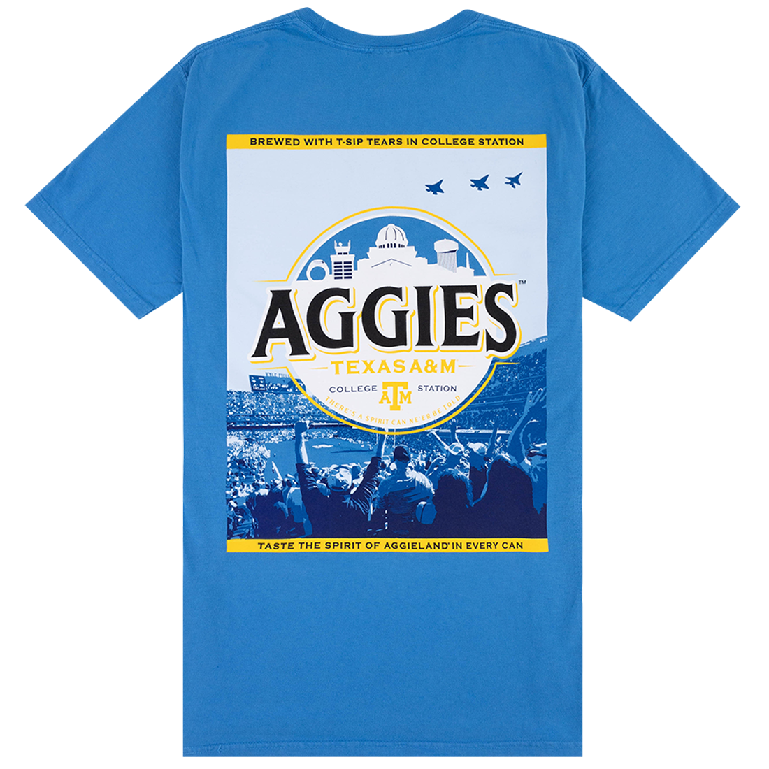Aggies Comfort Wash Brewed Light T-Shirt