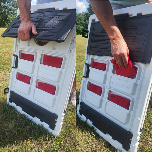 Texas A&M BAGGO Home Field Cornhole Game