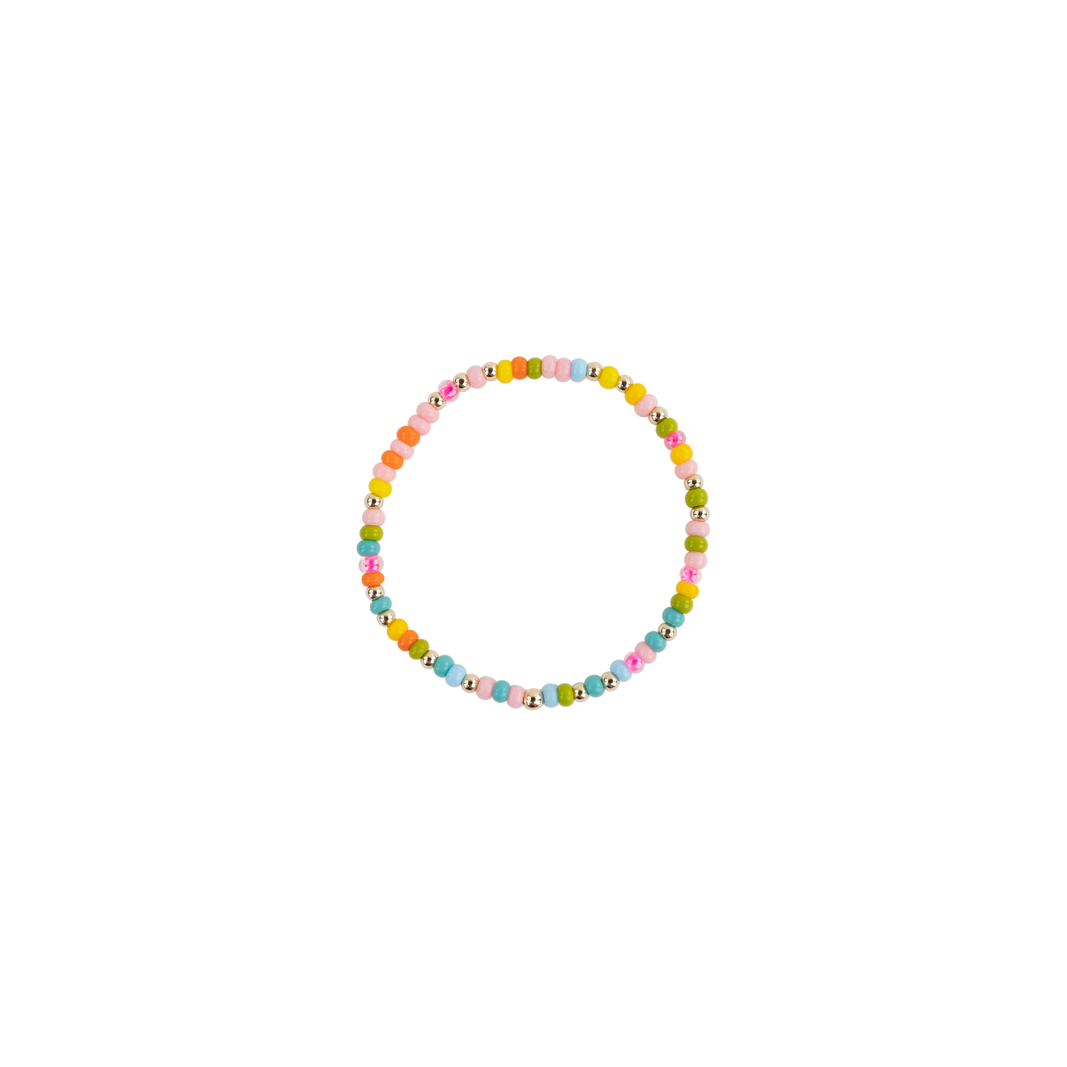 Colorful beaded bracelet 