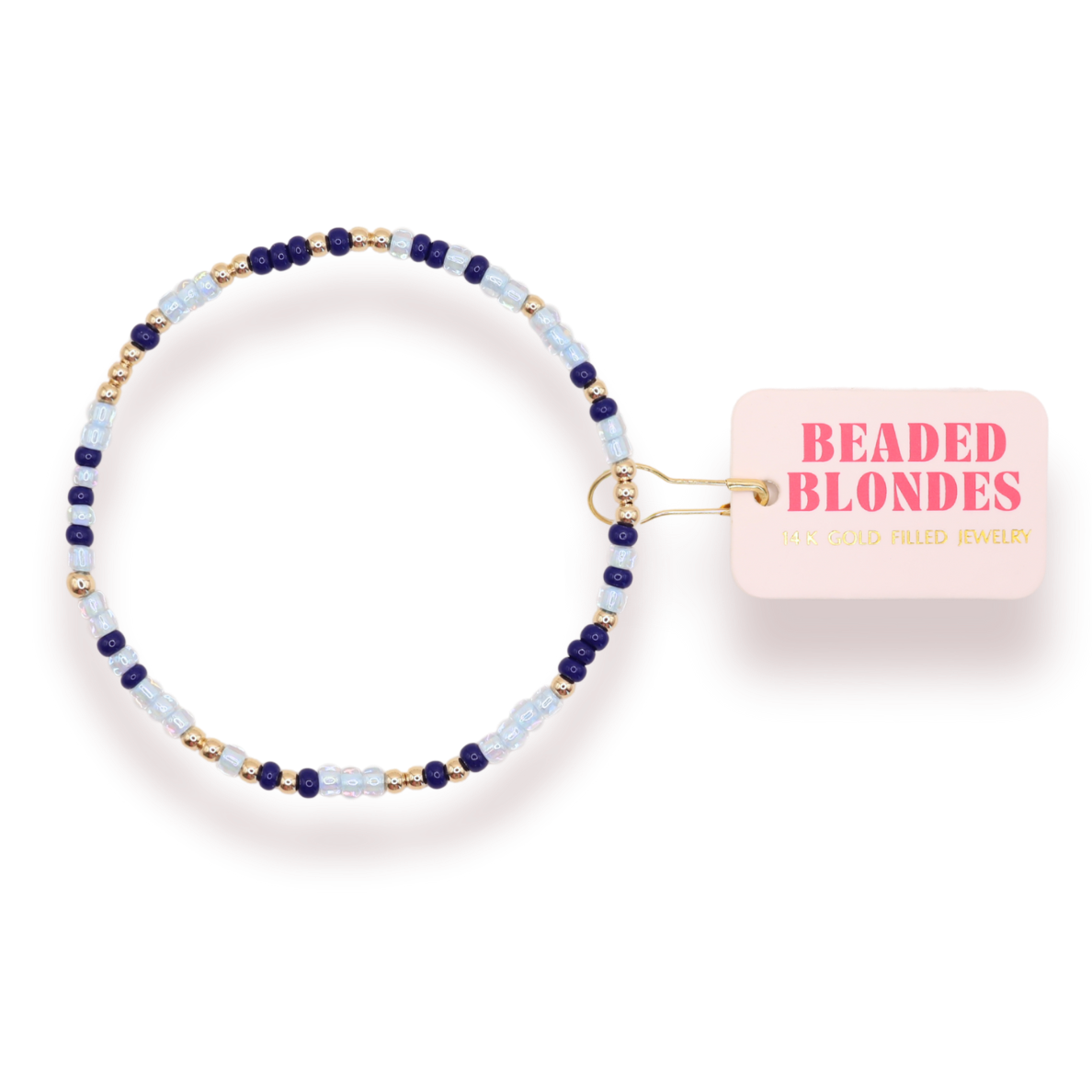 No Blues Here Beaded Sprinkles Bracelet