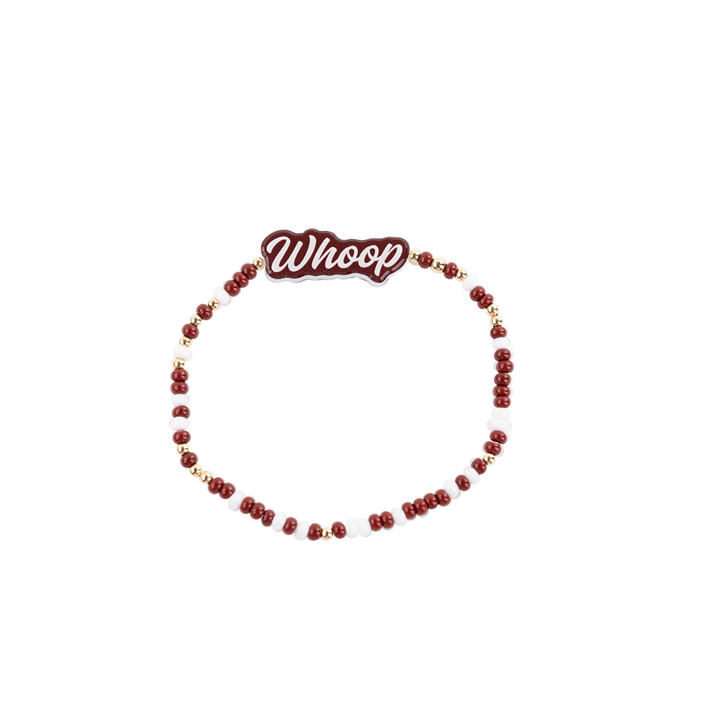 Beaded Blondes Script Whoop Colored Bracelet