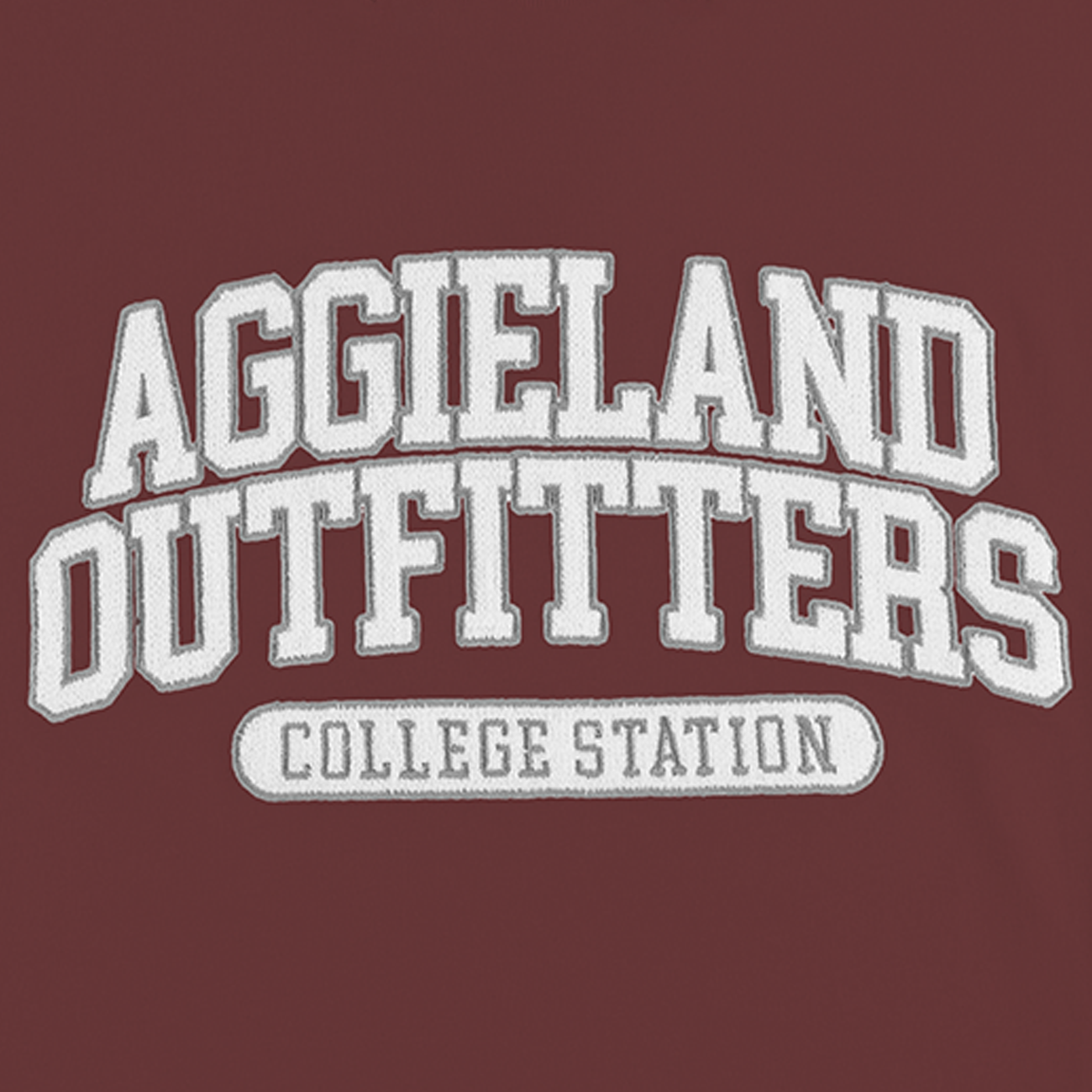 Collegiate Outfitters Arch Fabric T-Shirt - Maroon